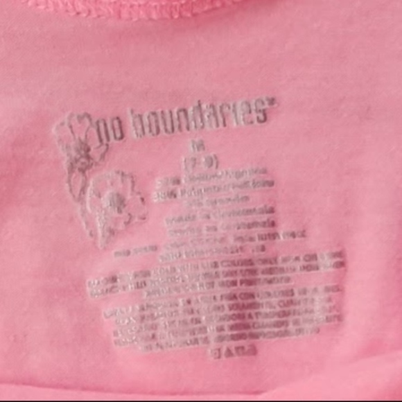 4/$25 No Boundaries solid pink tank top/M - Picture 4 of 5